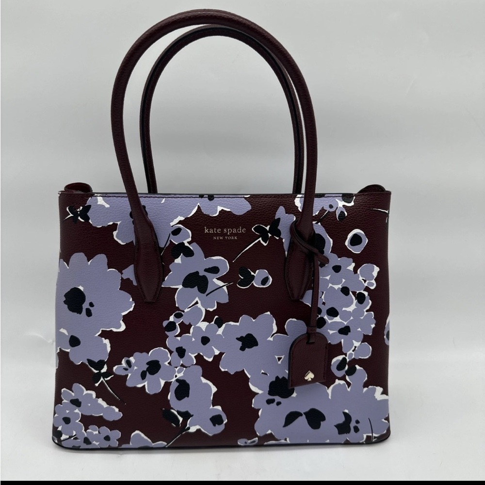 Kate Spade Eva Medium floral print top-zip satchel handbag
